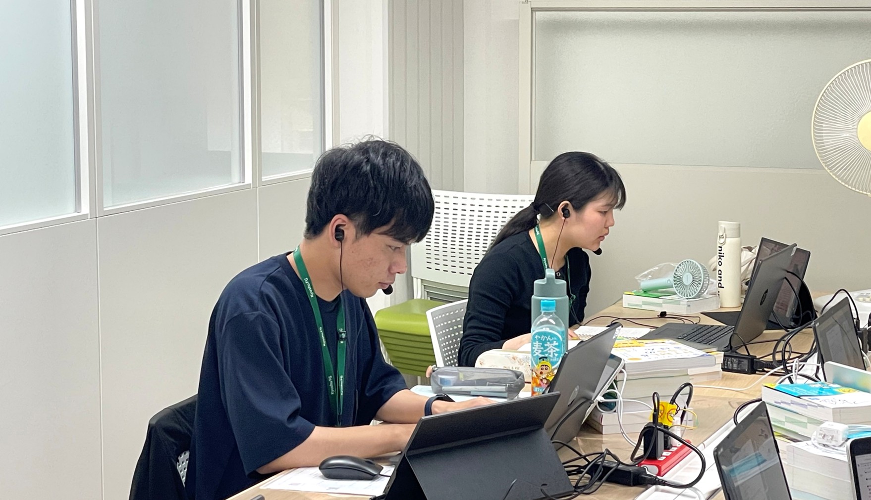 新入社員研修の様子①