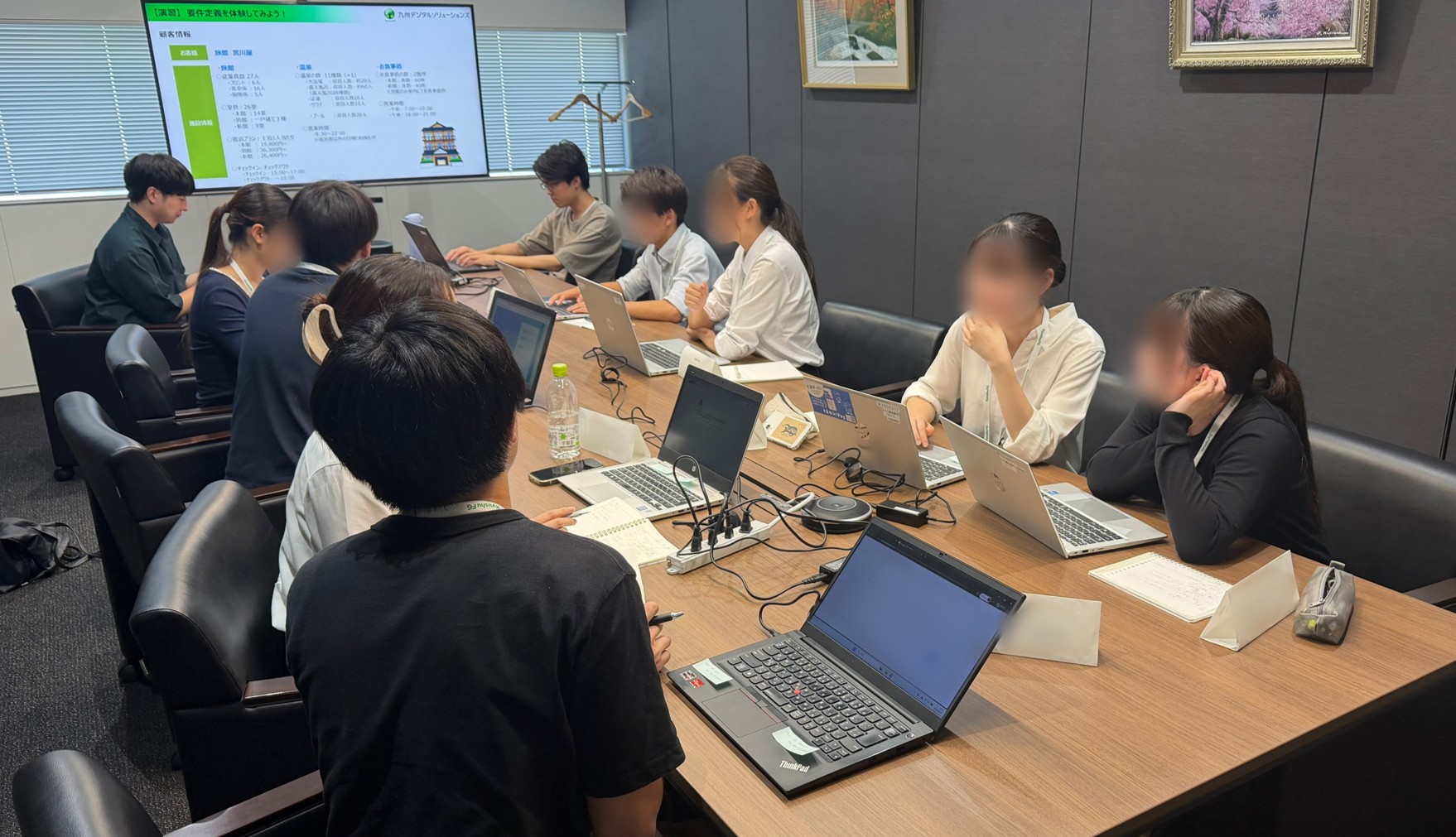 要件定義グループワークの様子